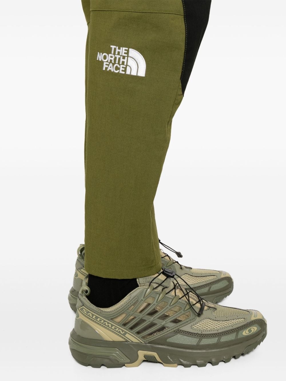 logo-patch trousers - 5