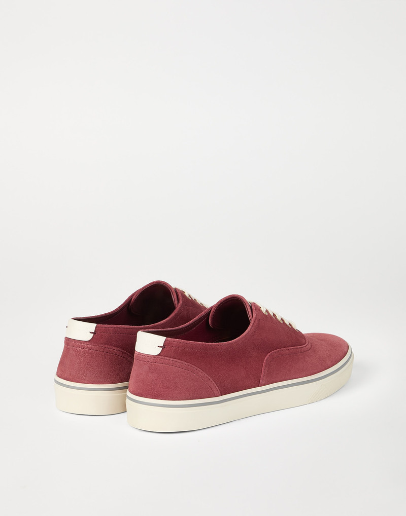 Brunello Cucinelli Reversed calfskin sneakers outlook