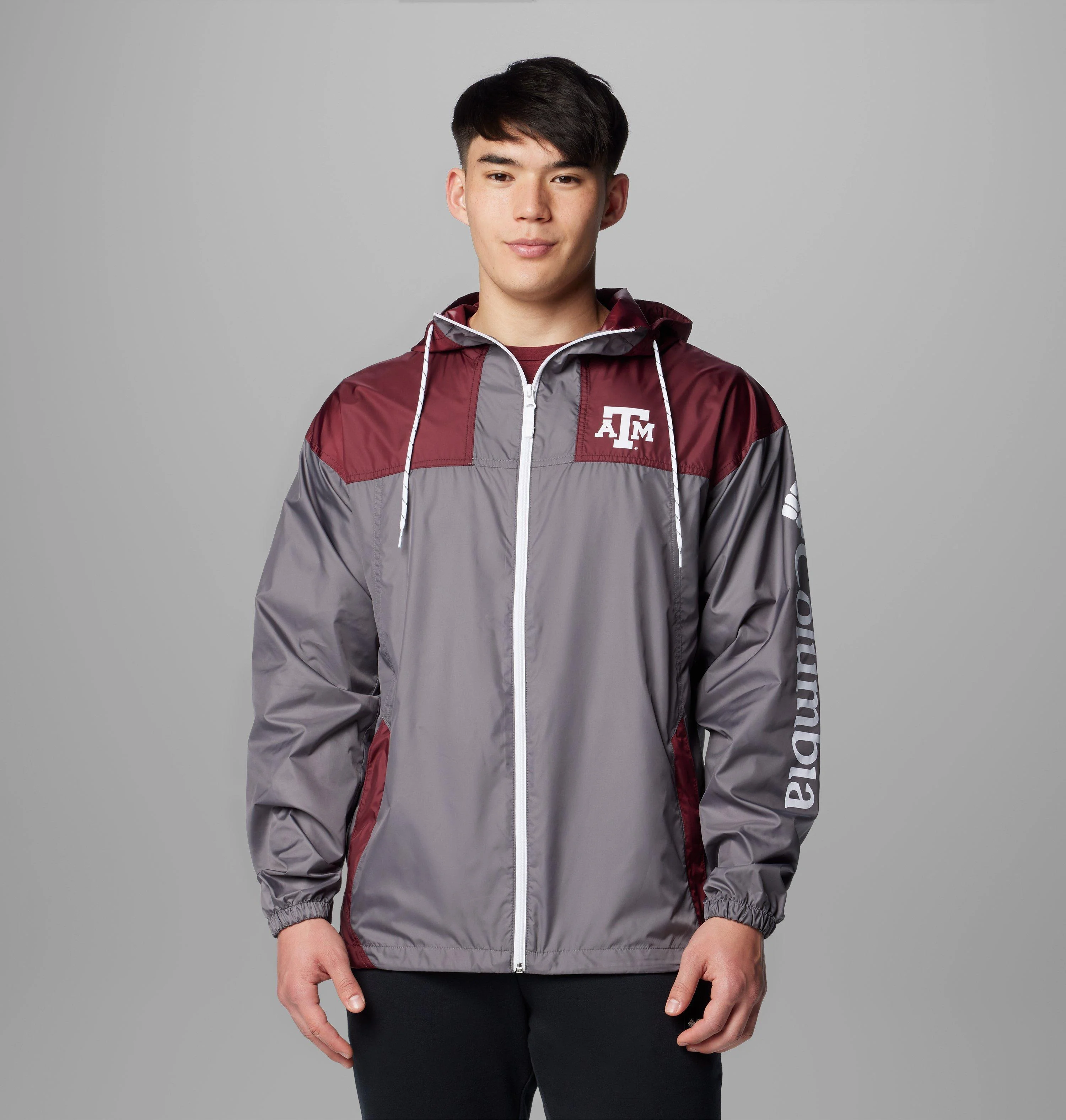 Men's Collegiate Flash Challenger II Windbreaker - Texas A&M - 1