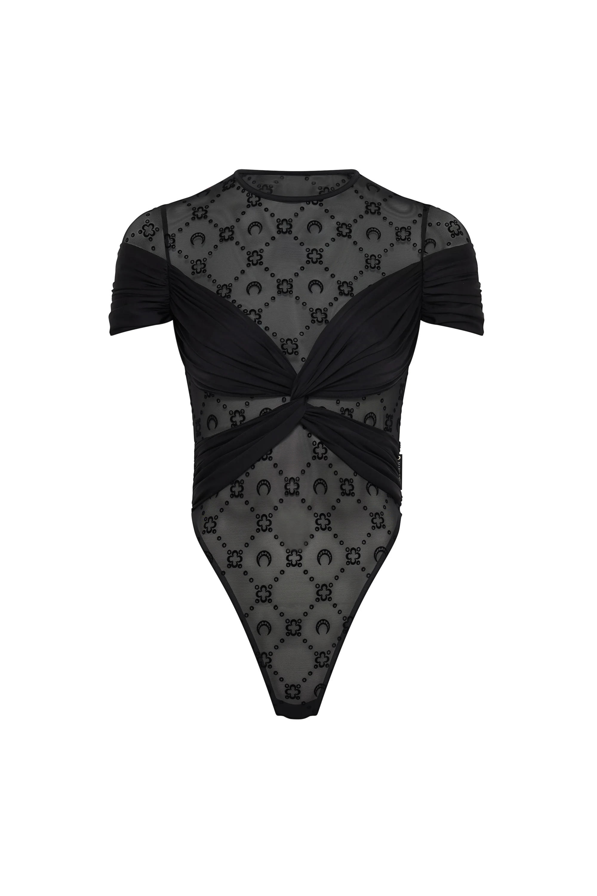 Draped Jersey Bodysuit - 1