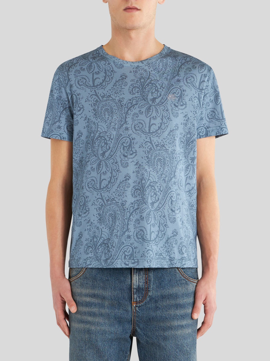 PAISLEY PATTERN T-SHIRT - 2