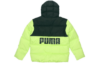 PUMA PUMA Essential Down Coat 'Green Black' 586929-34 outlook