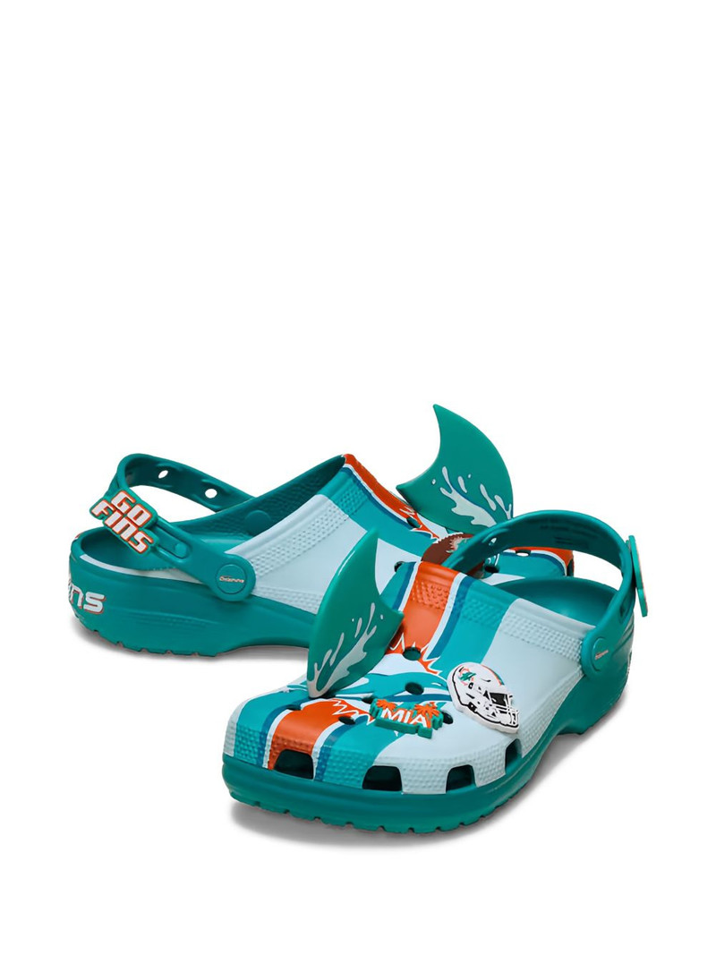 crocs x NFL Miami Dolphins Classic clogs outlook