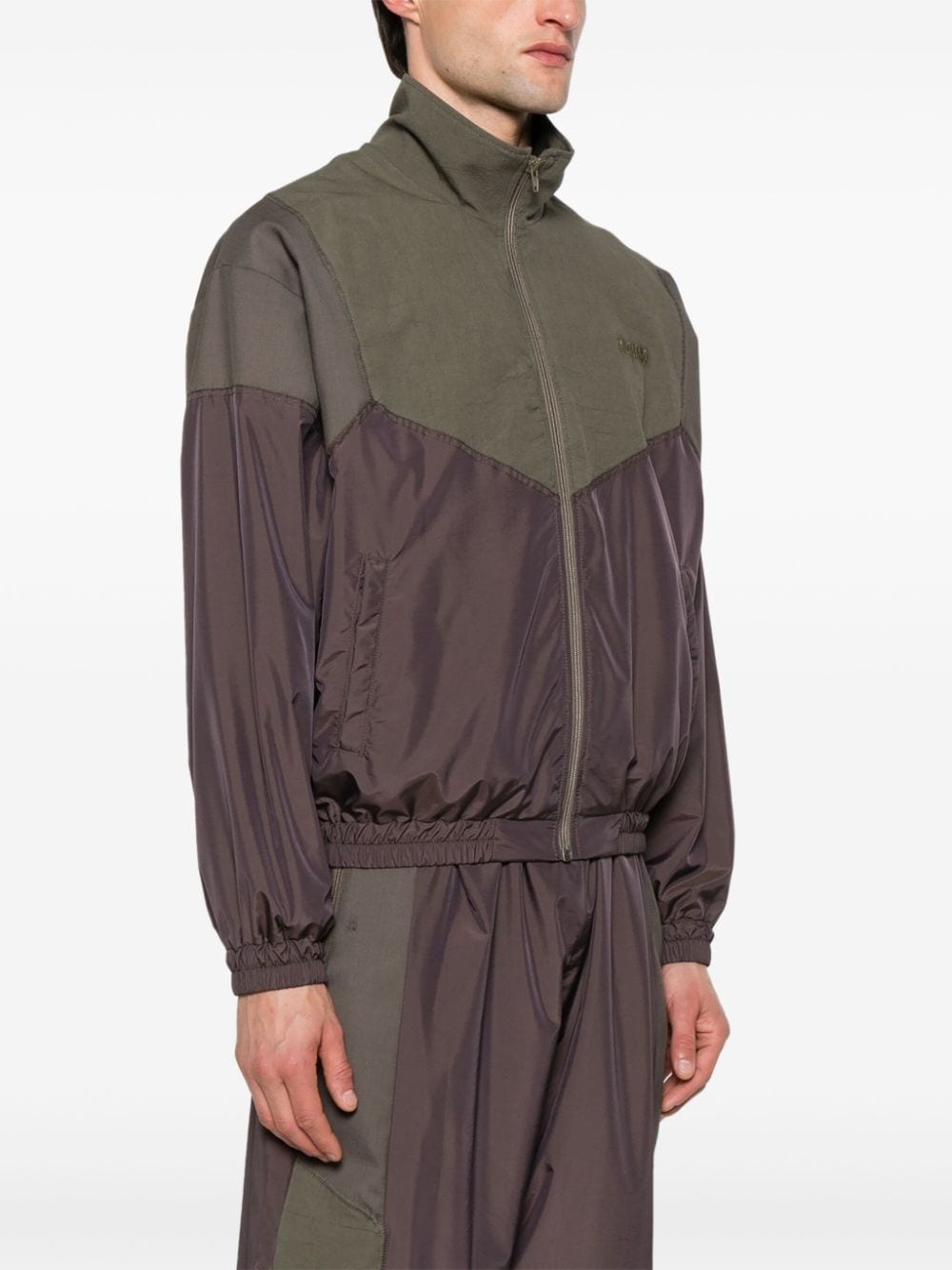 panelled-design jacket - 3