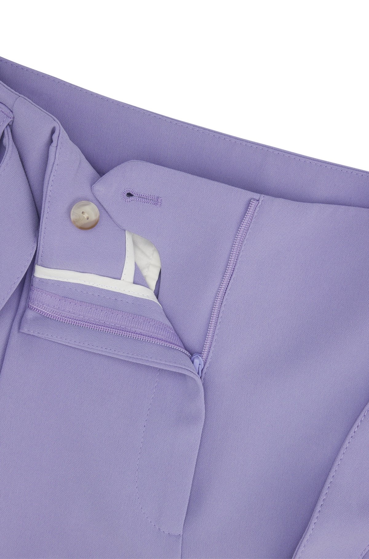 RELAXED-FIT TROUSERS IN CREASE-RESISTANT JAPANESE CREPE - 6