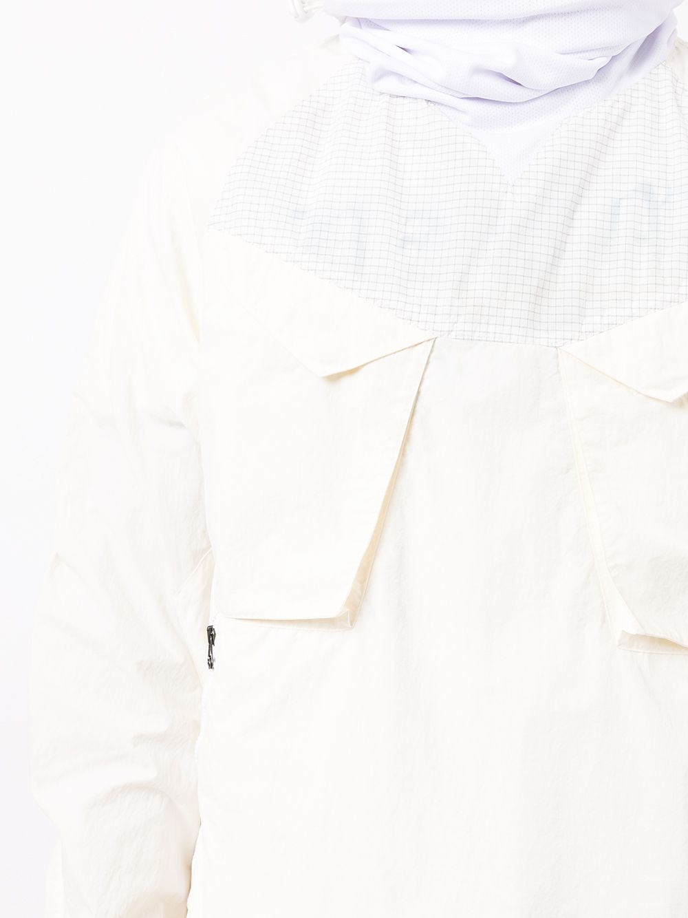pullover funnel-neck jacket - 5