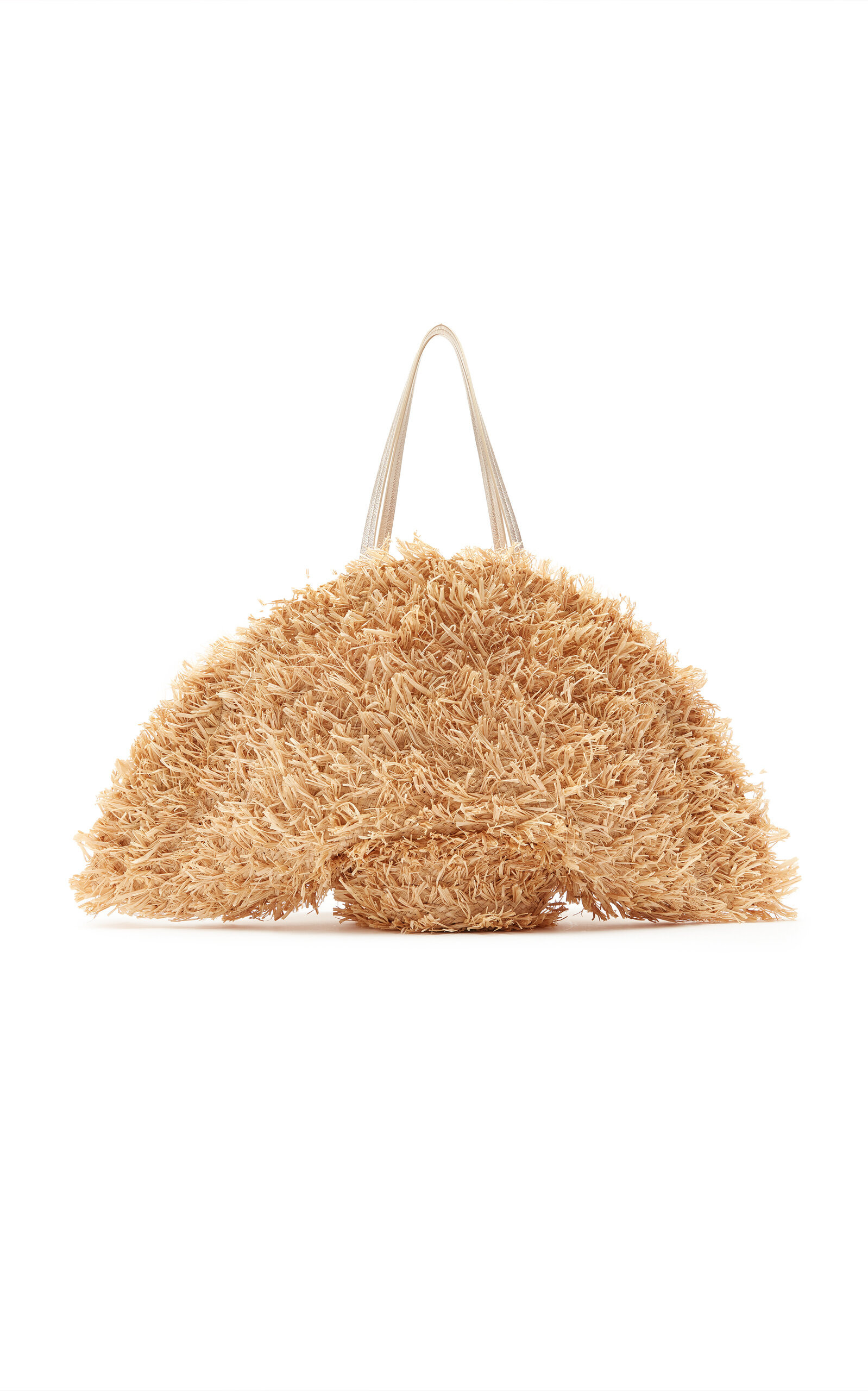 Tres Vivier Panier Raffia Large Tote Bag neutral - 5