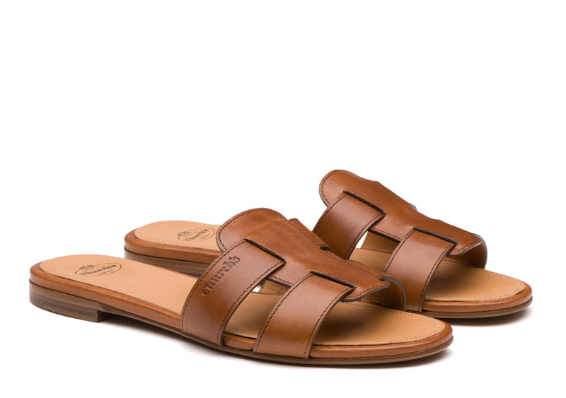 Church's Dee dee
Calf leather slip on sandal Oak outlook