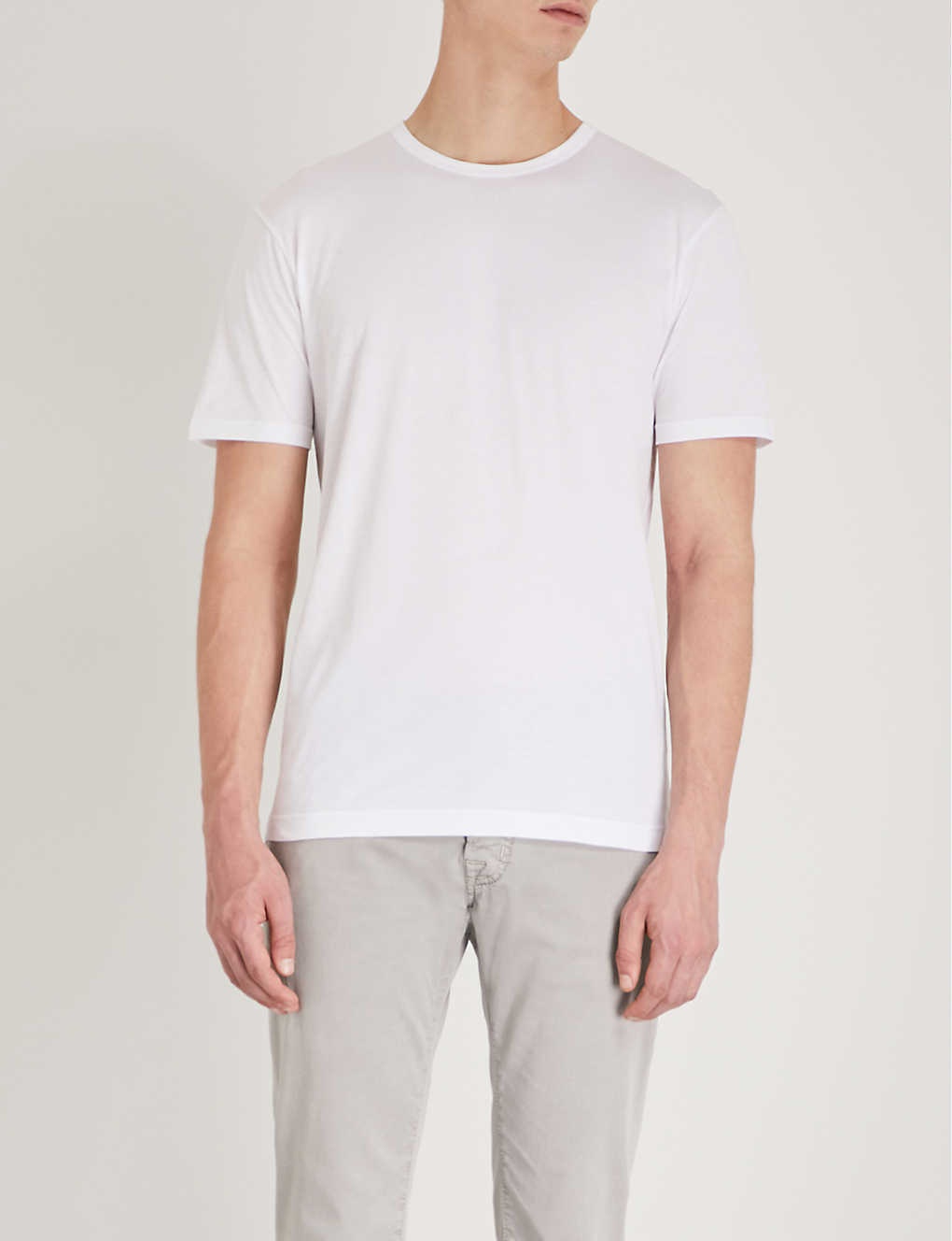 Classic cotton-jersey T-shirt - 1