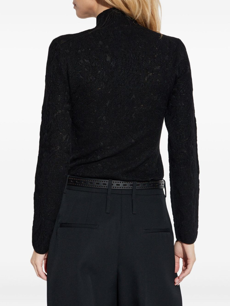 knitted turtleneck top 4