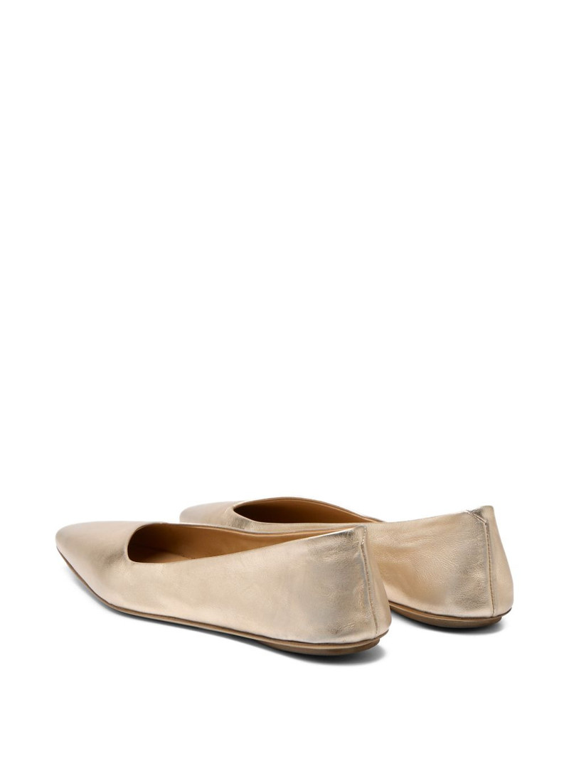 Cazzuola pointed-toe ballet flats 3