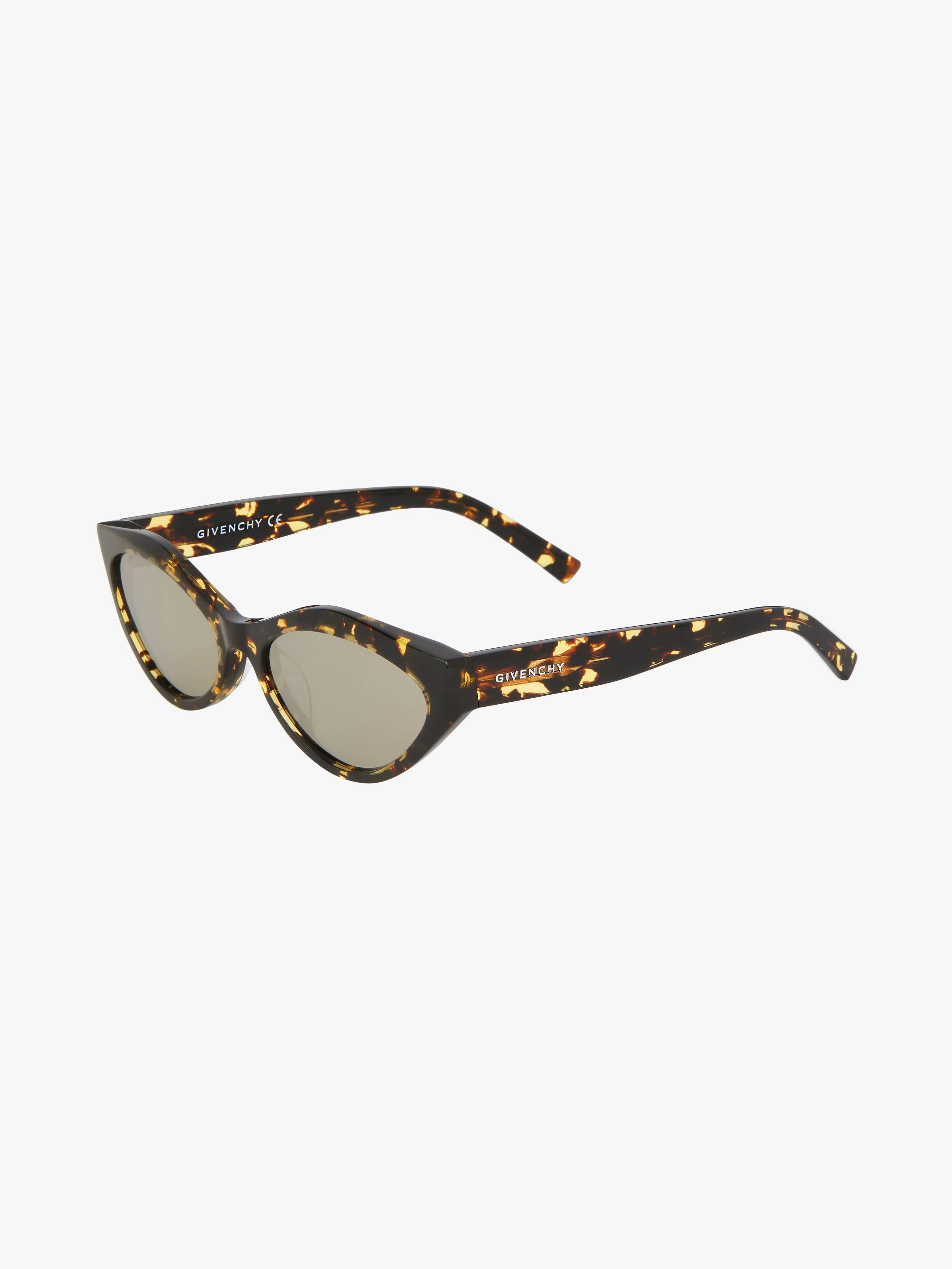 Givenchy Giv Cut Cat-eye Nylon Sunglasses in Black