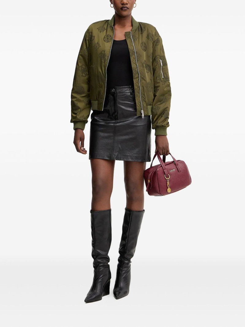 GUESS USA patterned bomber jacket outlook