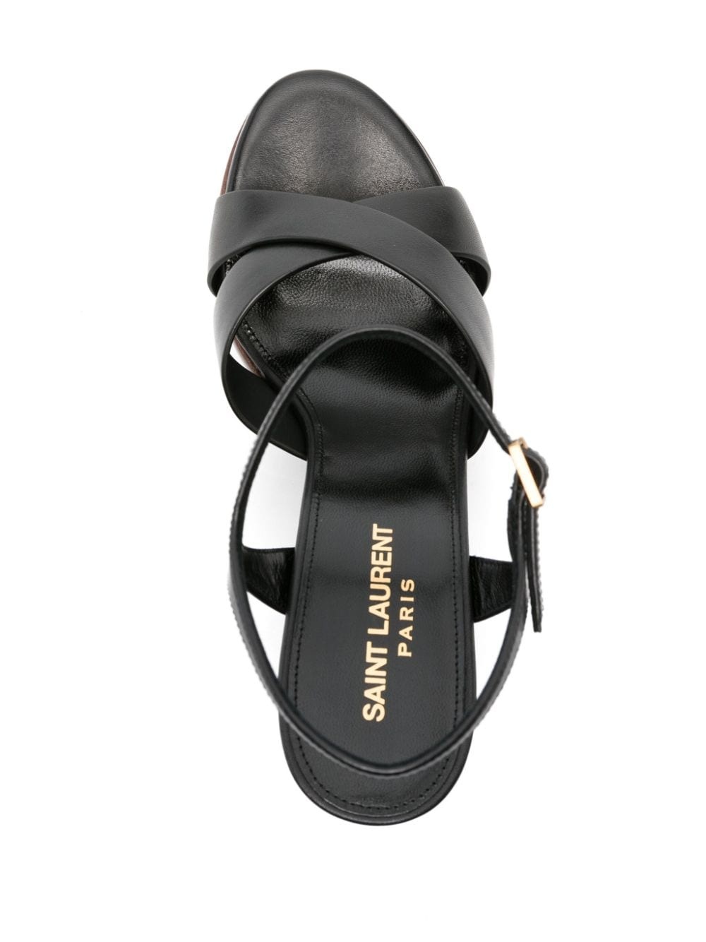 Bianca 125mm leather sandals - 4