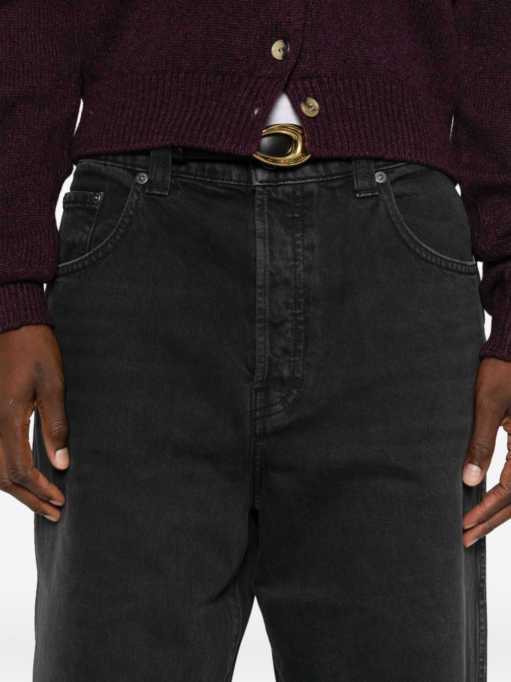 wide-leg jeans - 5