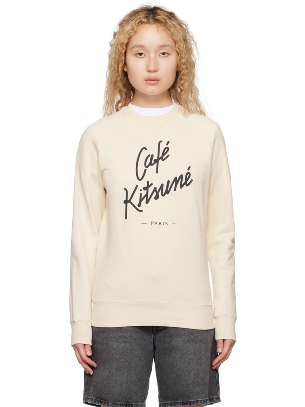 Off-White 'Café Kitsuné' Sweatshirt - 1