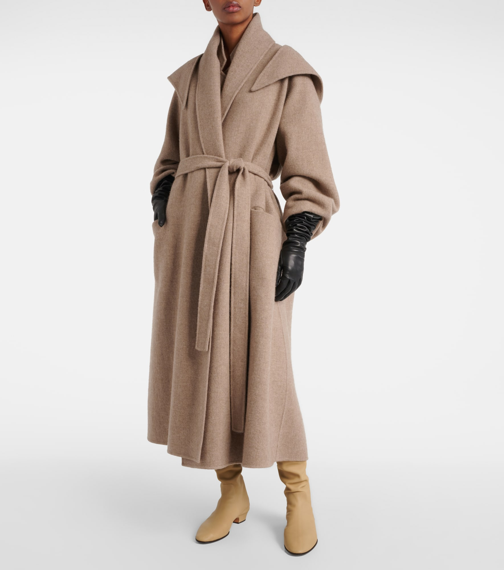 Fedra cashmere and cotton coat - 2