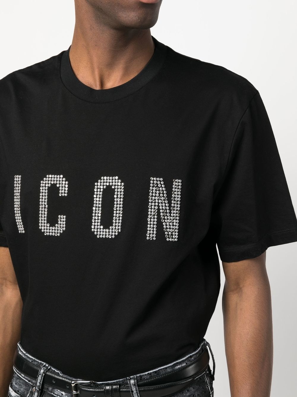 Icon studded T-shirt - 5