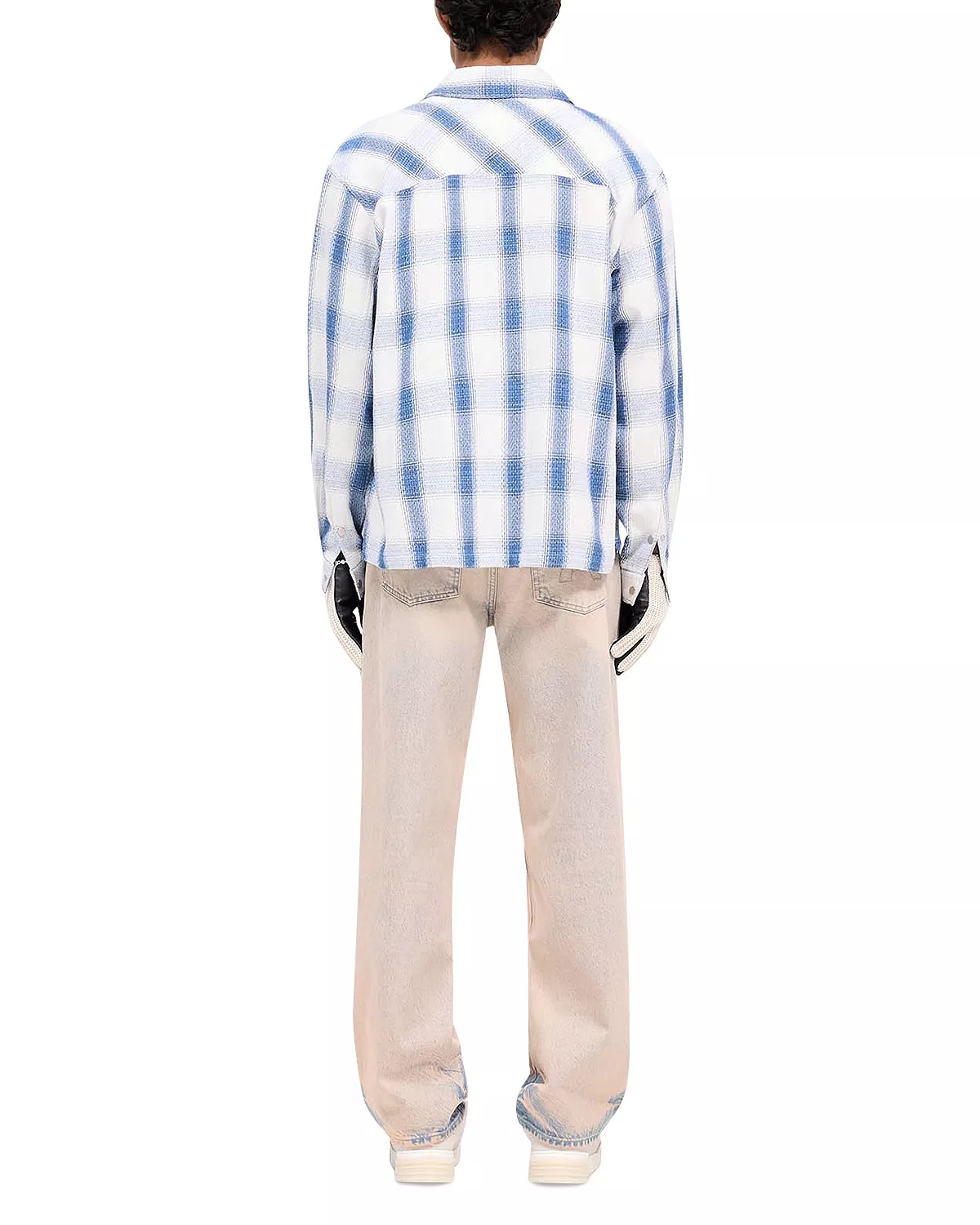 Oversized Fit Season Flannel Plaid Shirt - 4