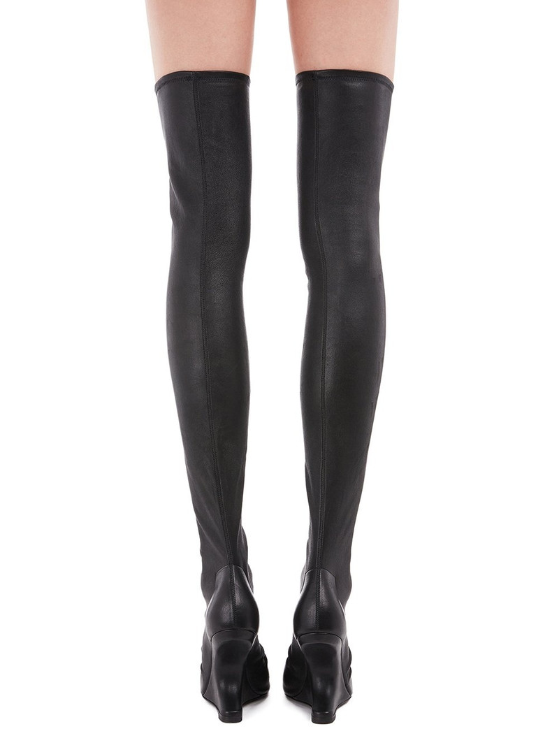 Cantilever leather over-the-knee boots 4
