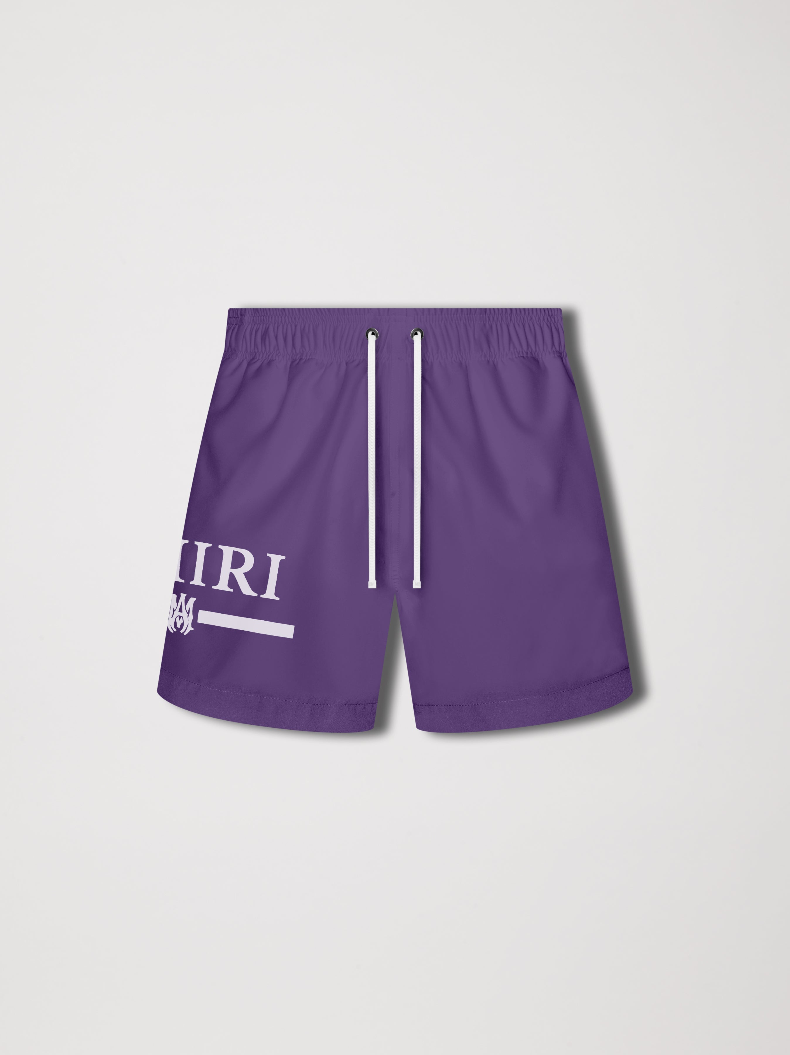 AMIRI M.A. BAR LOGO SWIM TRUNKS - 1