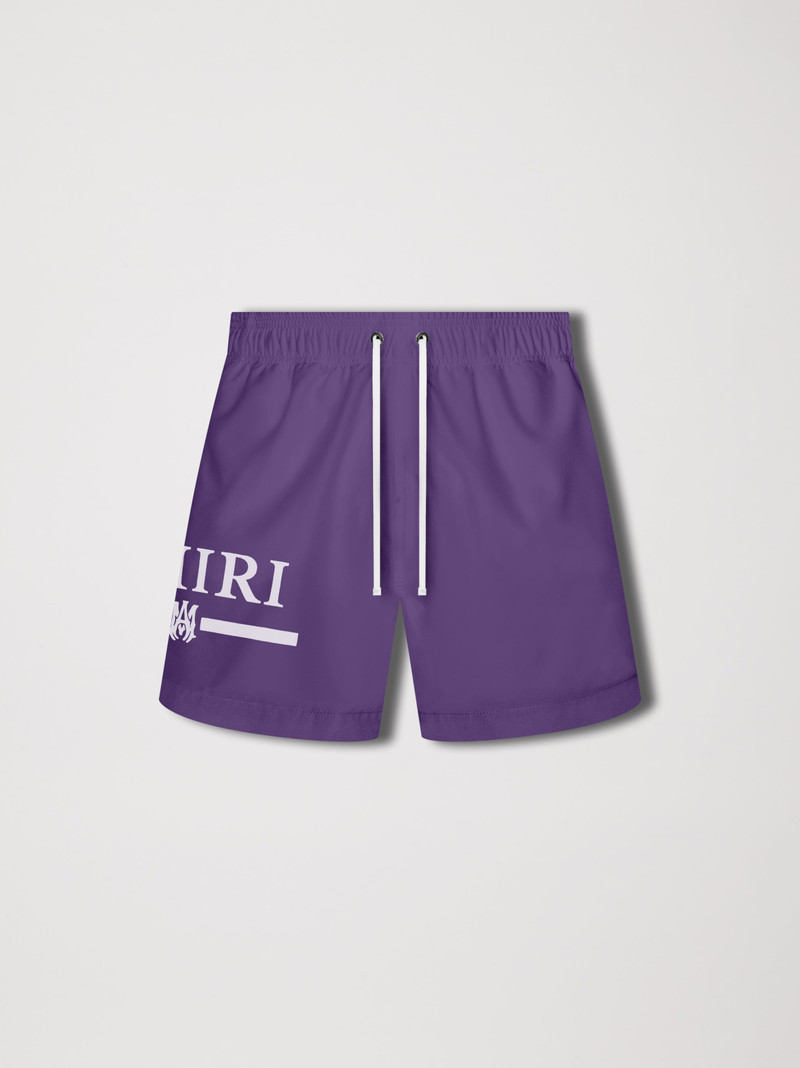 AMIRI M.A. BAR LOGO SWIM TRUNKS 1