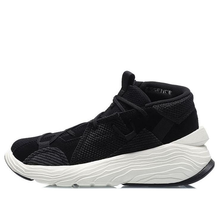 (WMNS) Li-Ning Kung Fu Winterized Sports Shoes 'Black White' AGBQ084-1 - 1