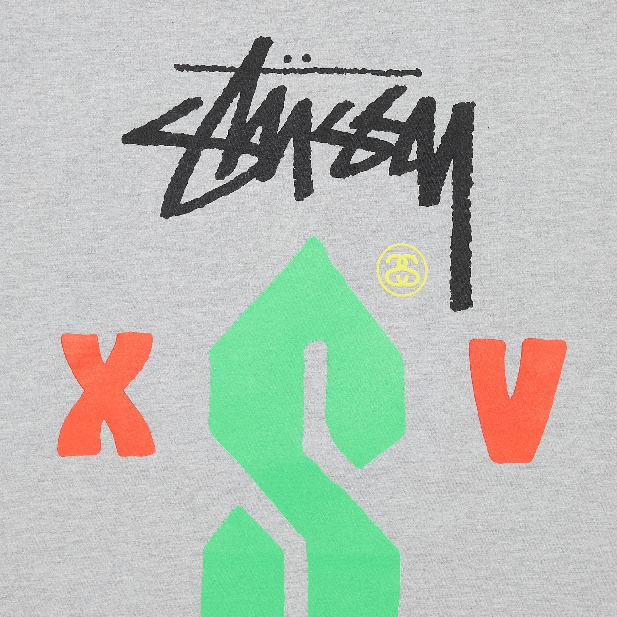 Stussy Believe Tee 'Grey Heather' - 3