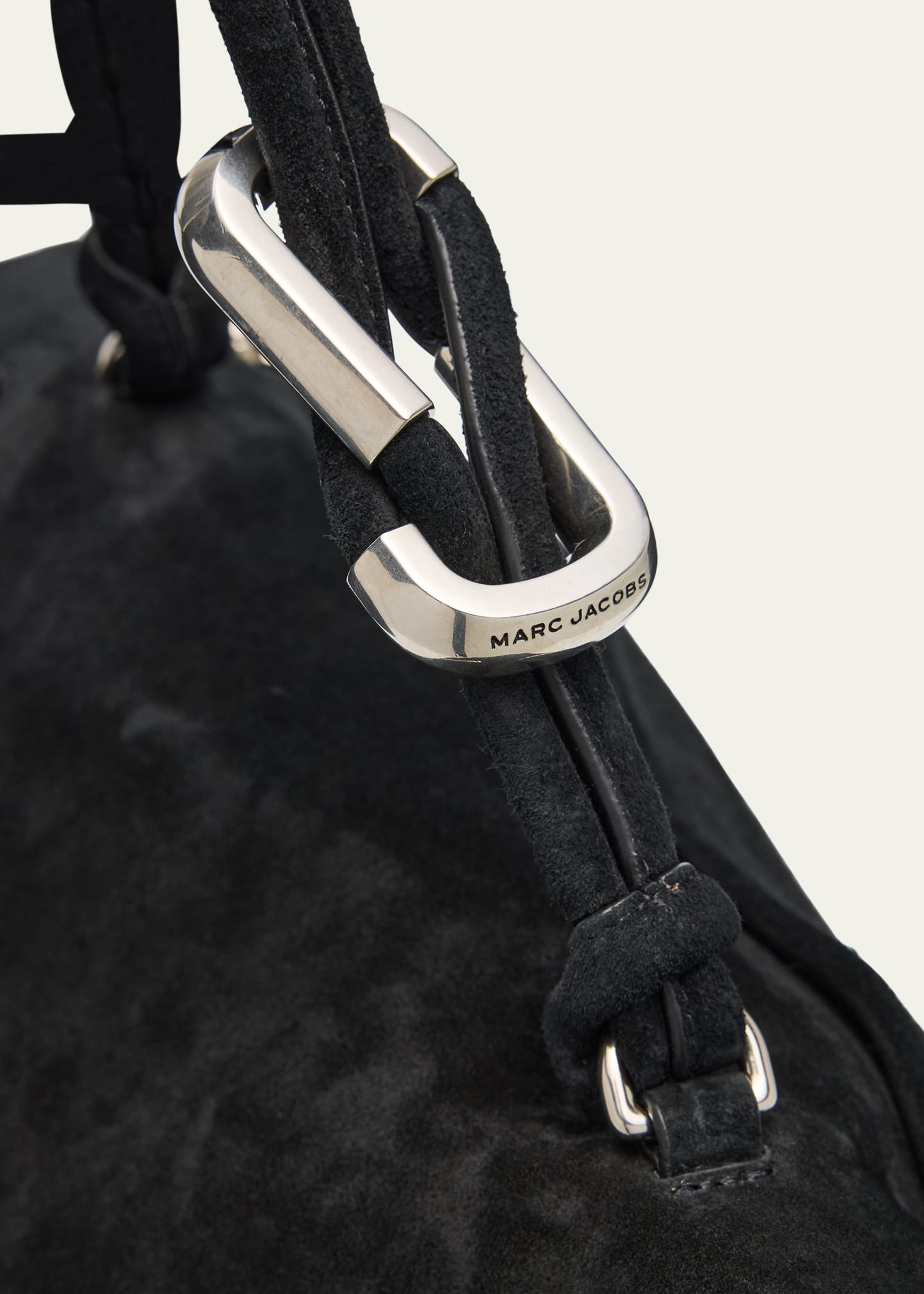 Large Suede Chain Shoulder Bag - 5