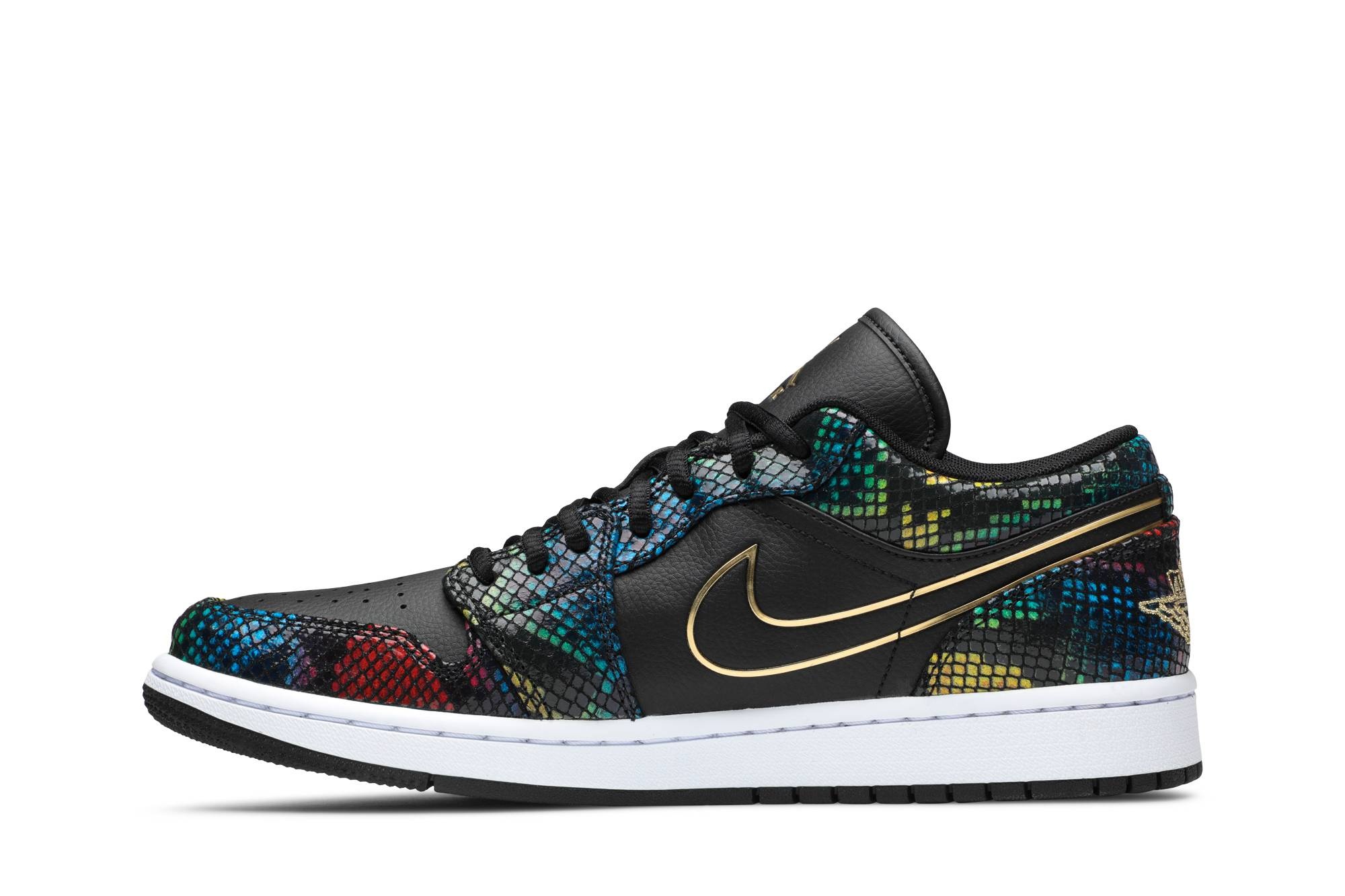 Wmns Air Jordan 1 Low 'Multi Snakeskin' - 3