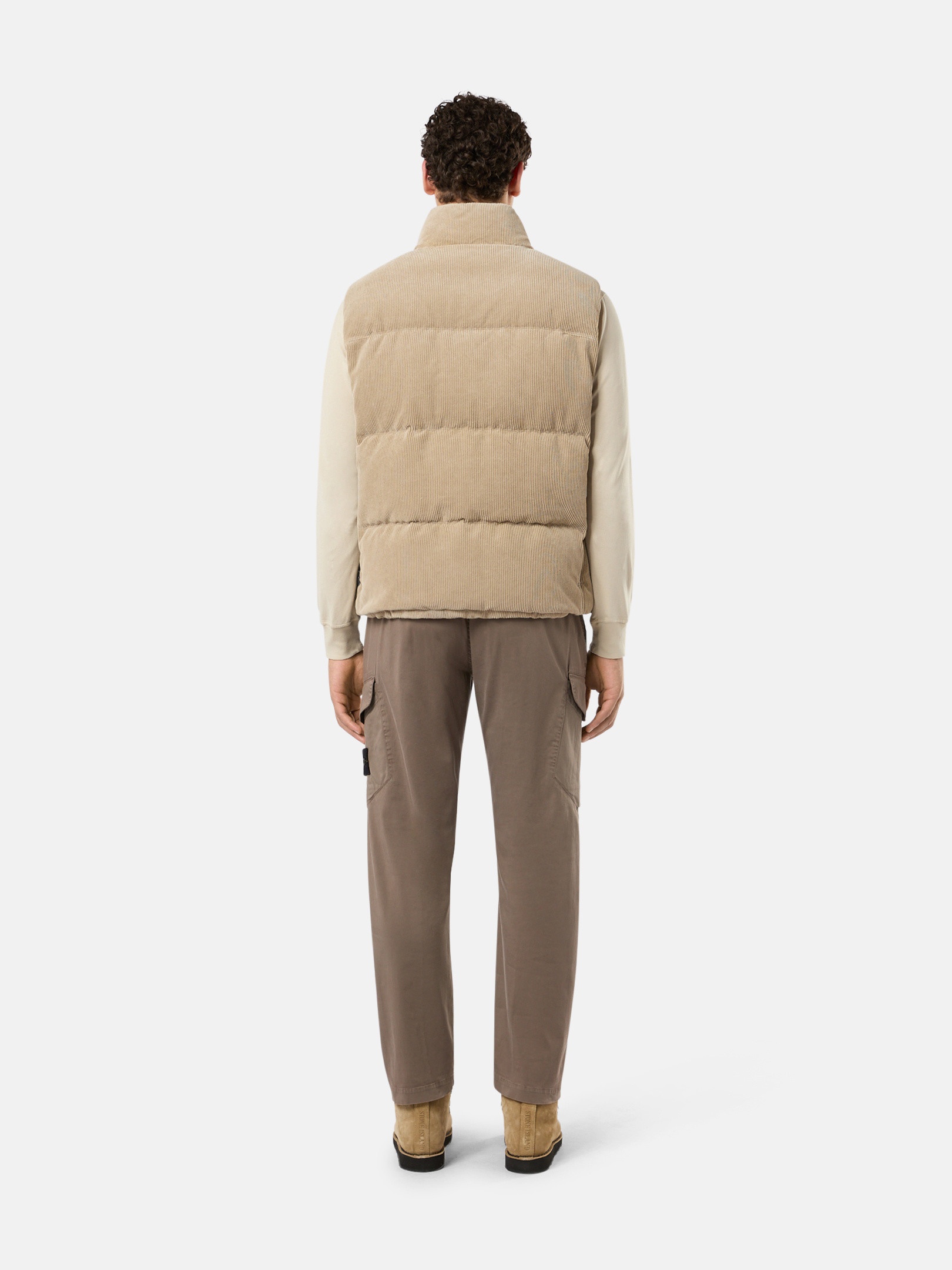 G20RT ORGANIC CORDUROY 800 DOWN_DUST COLOUR FROST FINISH - 6