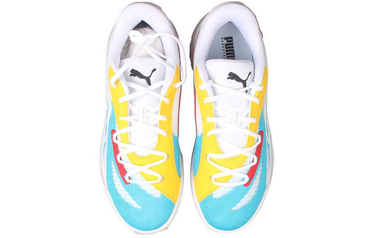 PUMA All-Pro Nitro Primary 'White Blue Yellow 379079-06 - 4