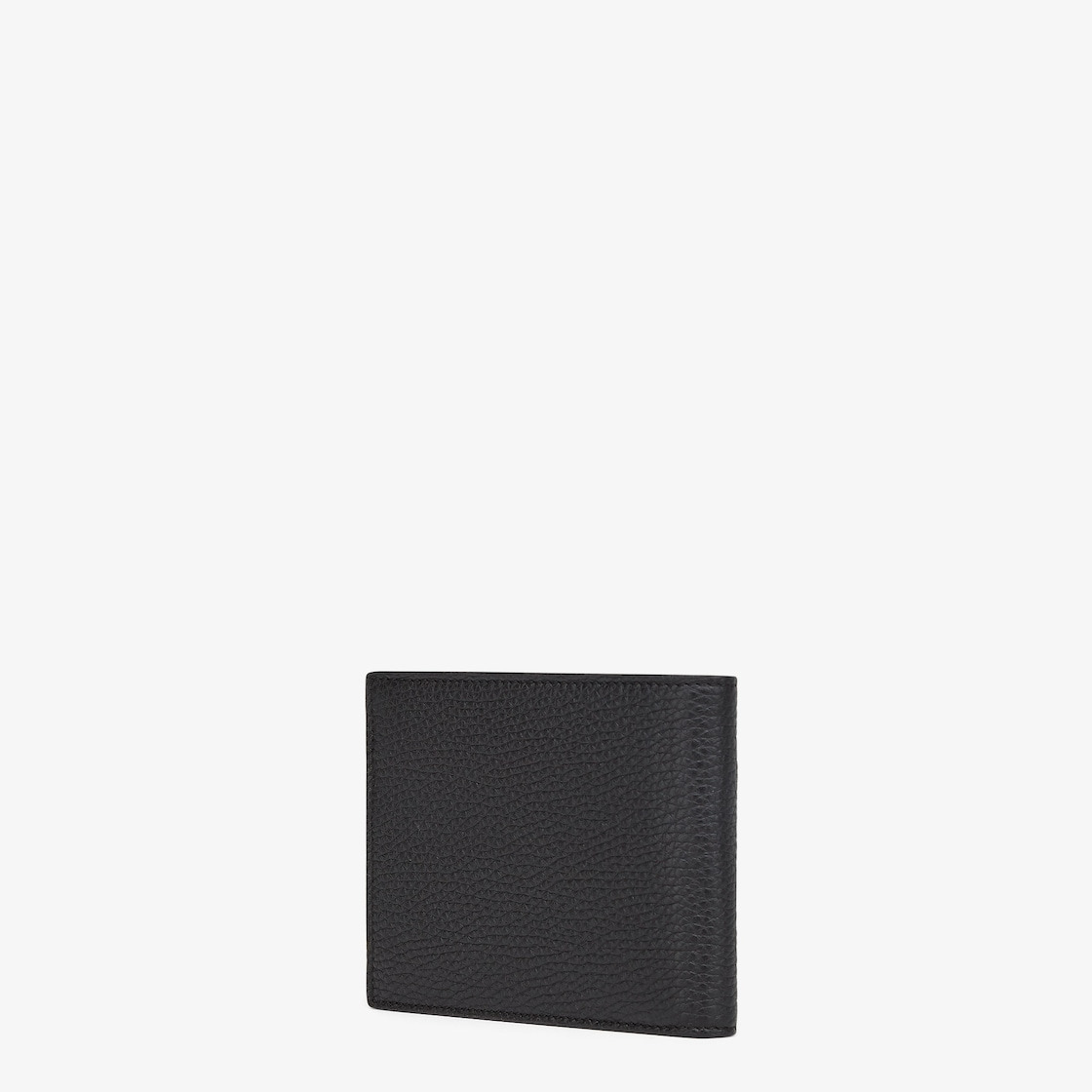 Black leather bi-fold wallet - 3