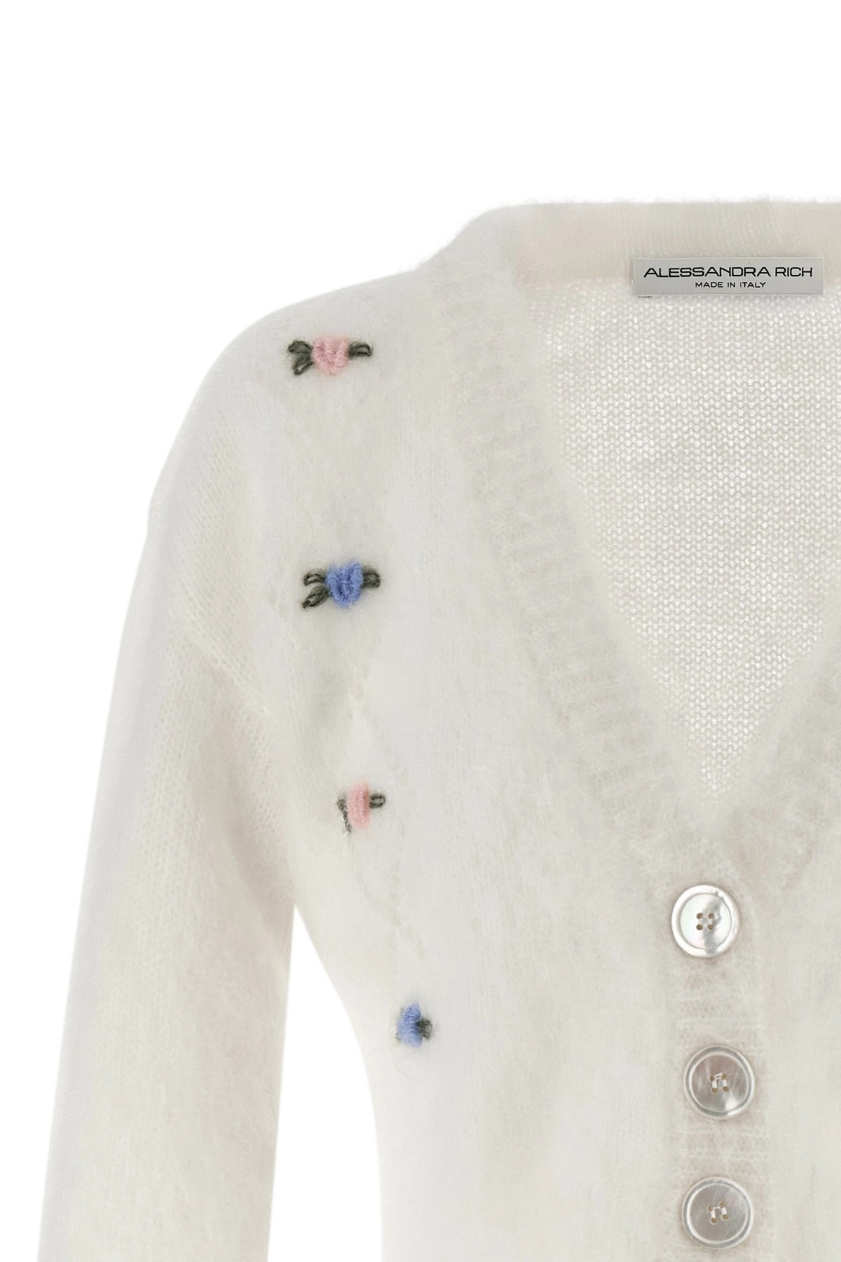 'Carded Mohair' cardigan - 4