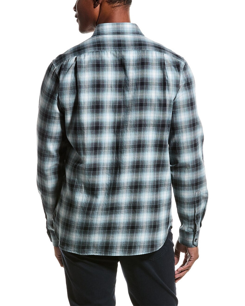 Vince Vince Classic Fit Flannel Shirt outlook