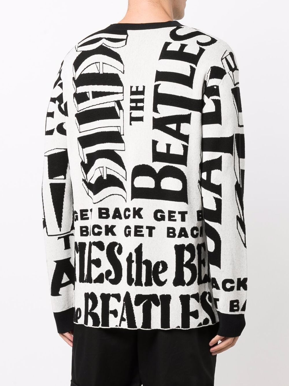 x The Beatles intarsia-knit jumper - 5