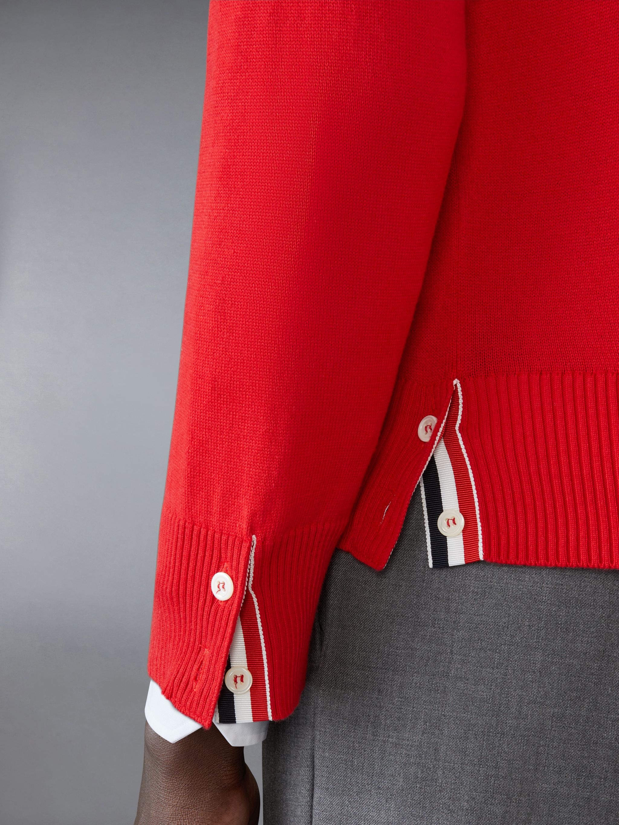 Cotton 4-Bar Pullover - 4