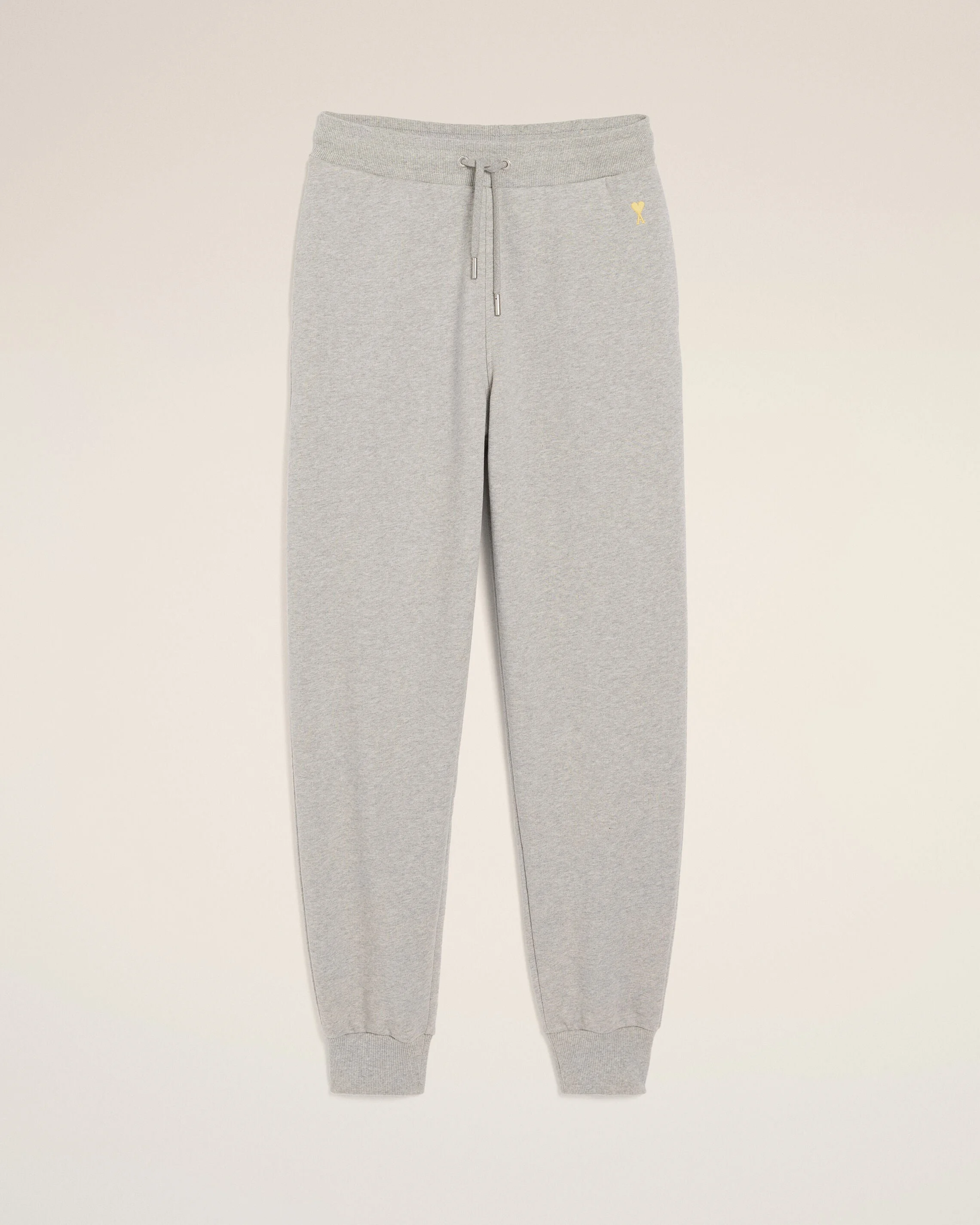 GREY COTTON AMI DE COEUR TRACKPANTS - 1