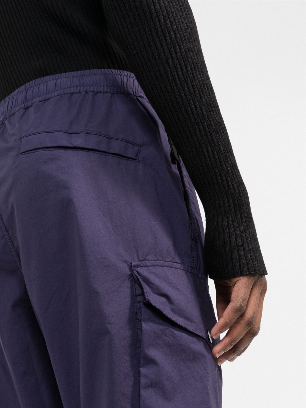 logo-print zip-vent trousers - 5