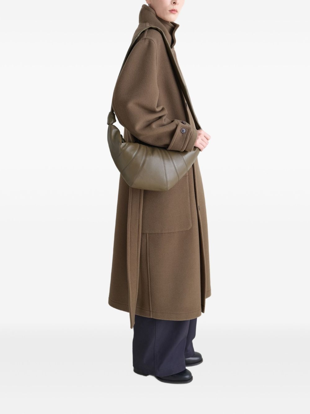 medium Croissant panelled shoulder bag - 2