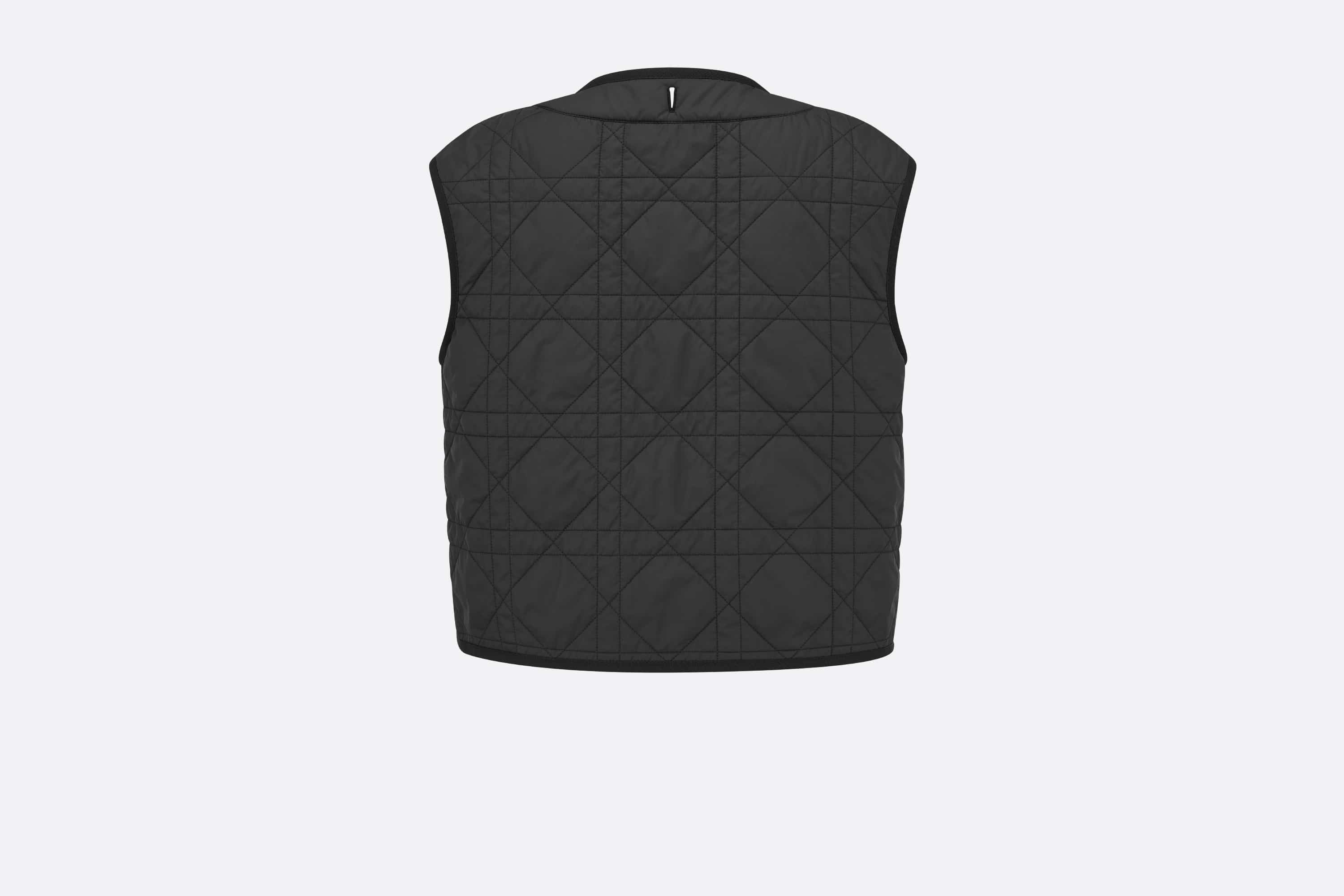 Bomber Jacket with Removable Macrocannage Vest - 5