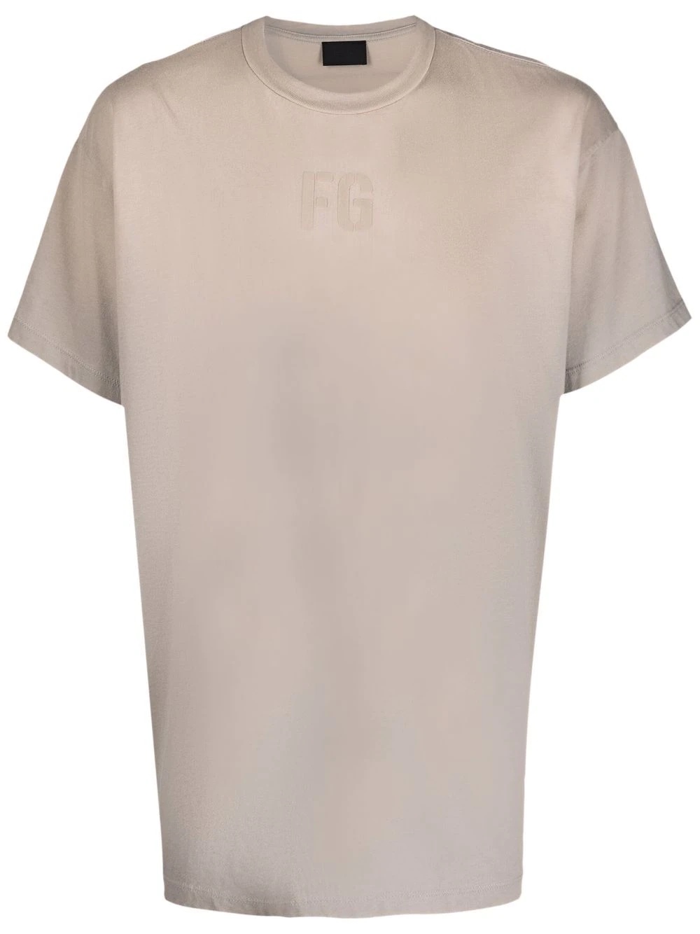 tonal logo-print cotton T_shirt - 1