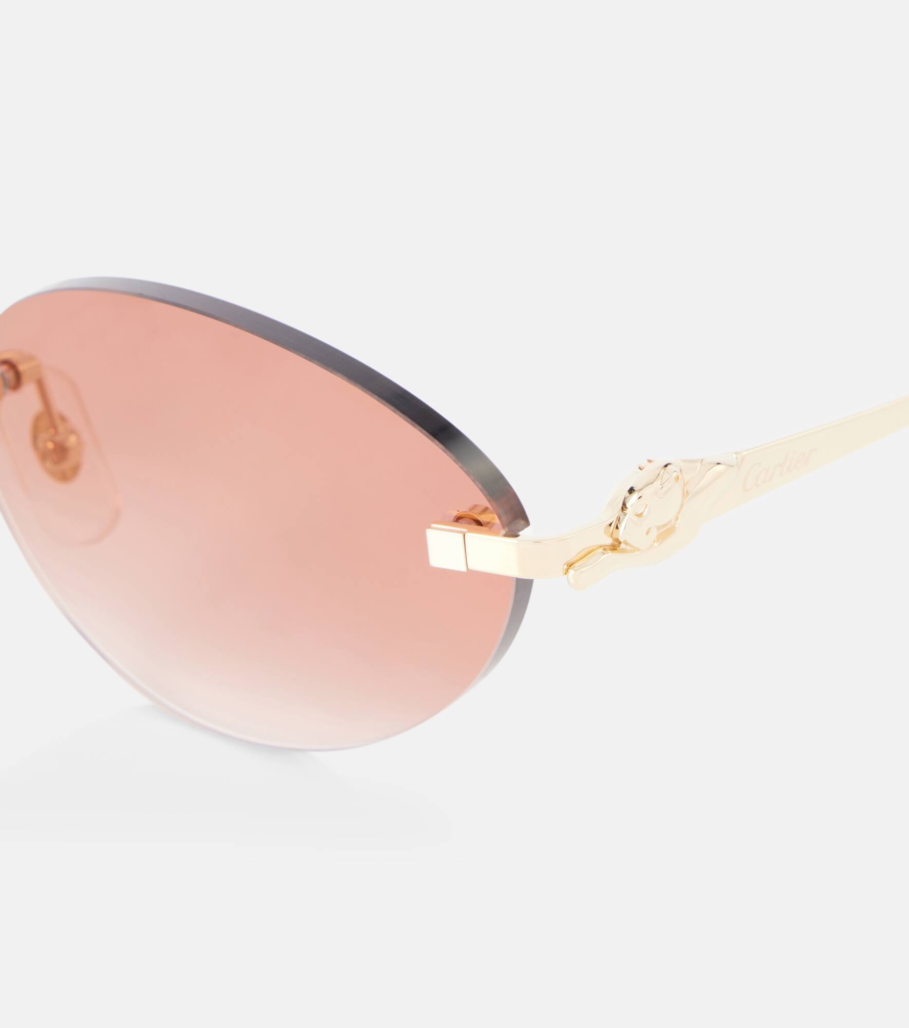 Panthère de Cartier oval sunglasses - 2