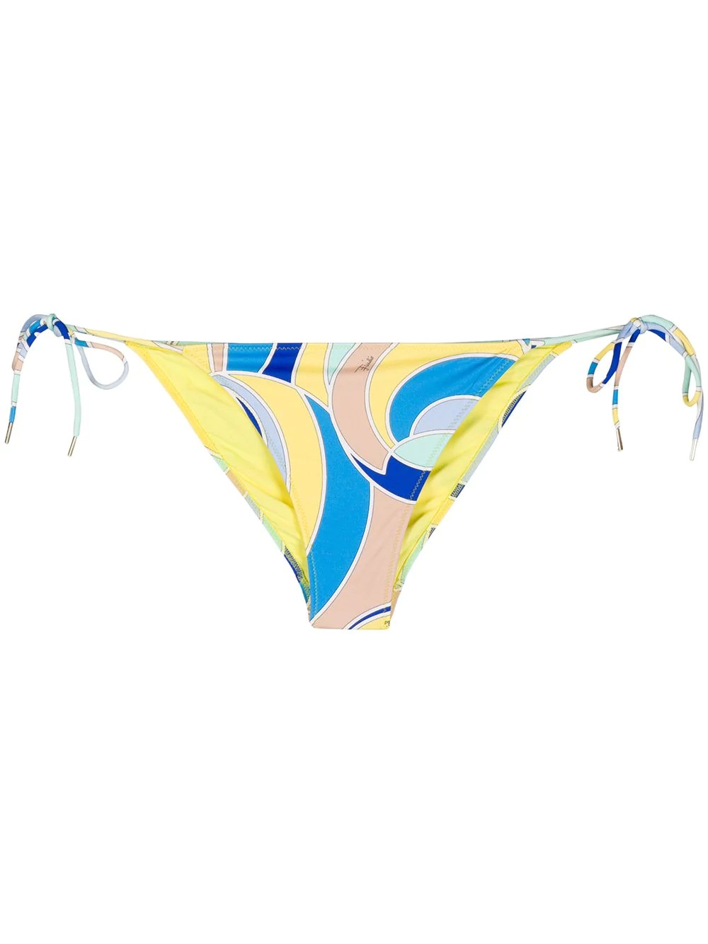 Quirimbas abstract-print bikini briefs - 1