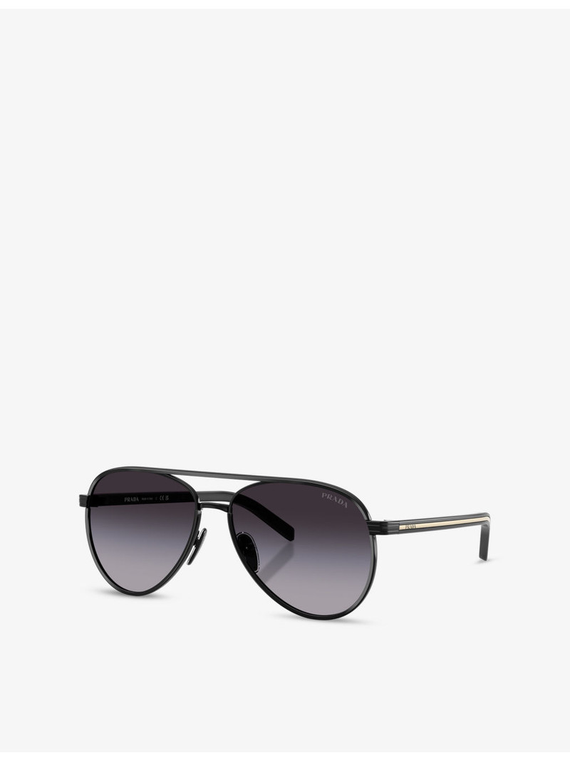 PR B57S Pilot Steel Sunglasses 3