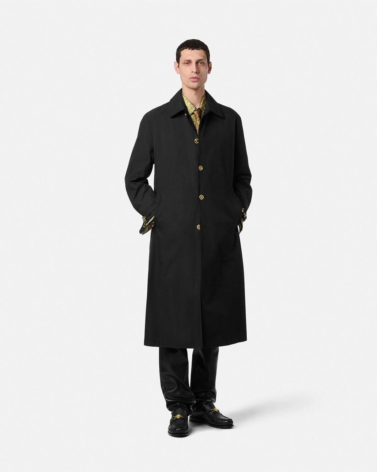 Wild Cats Gabardine Trench Coat - 2
