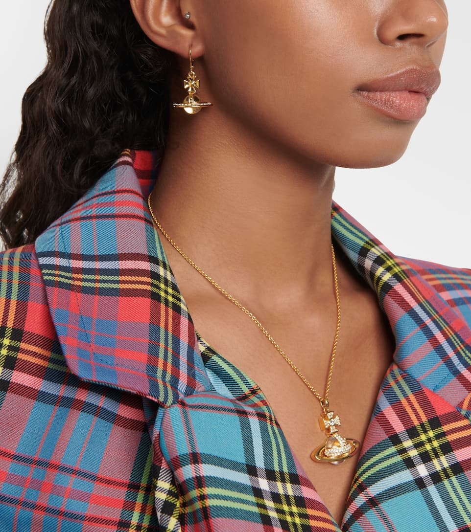 Pina crystal-embellished earrings - 3