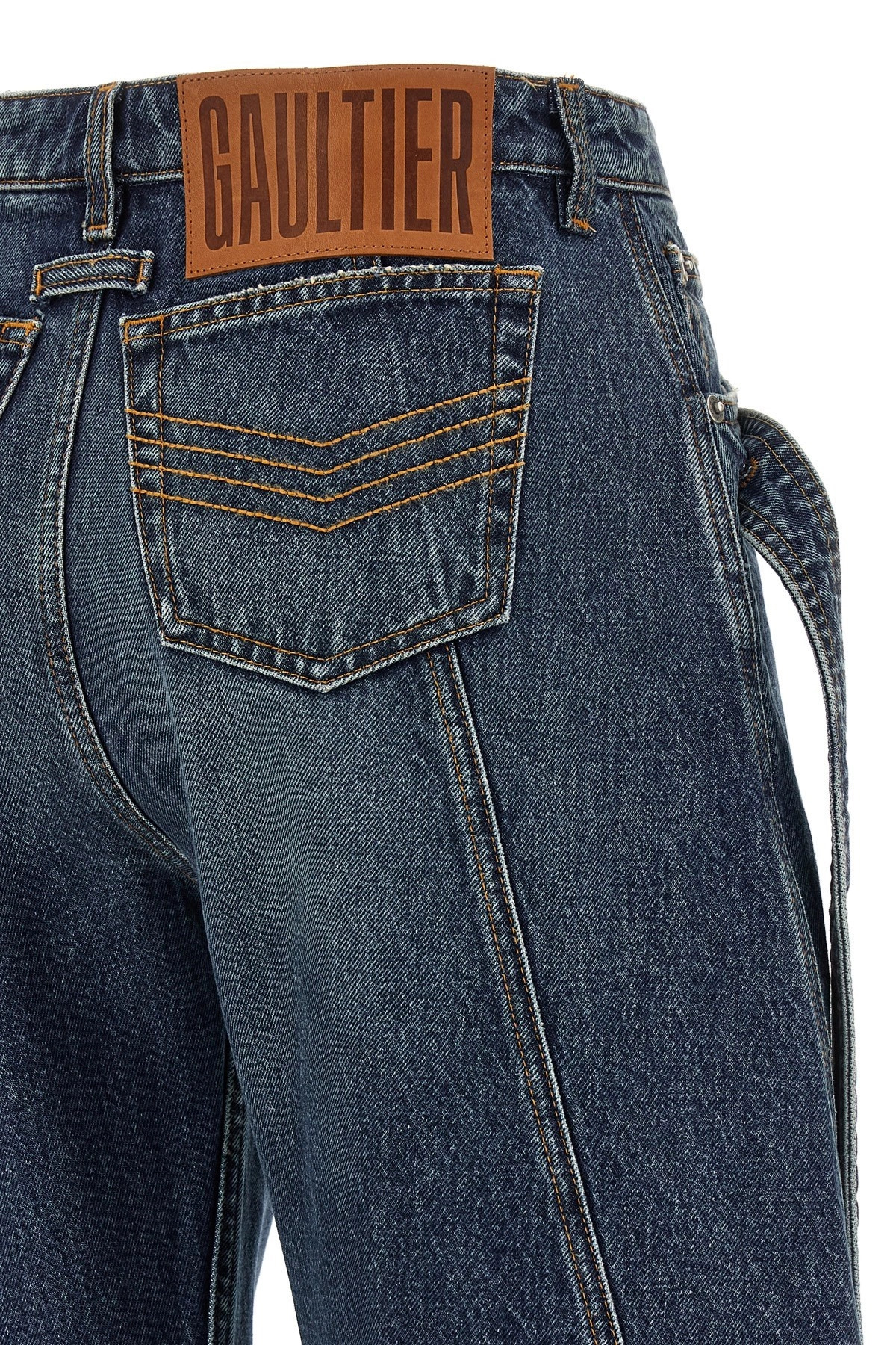 'The Blue Denim Strap' jeans - 4
