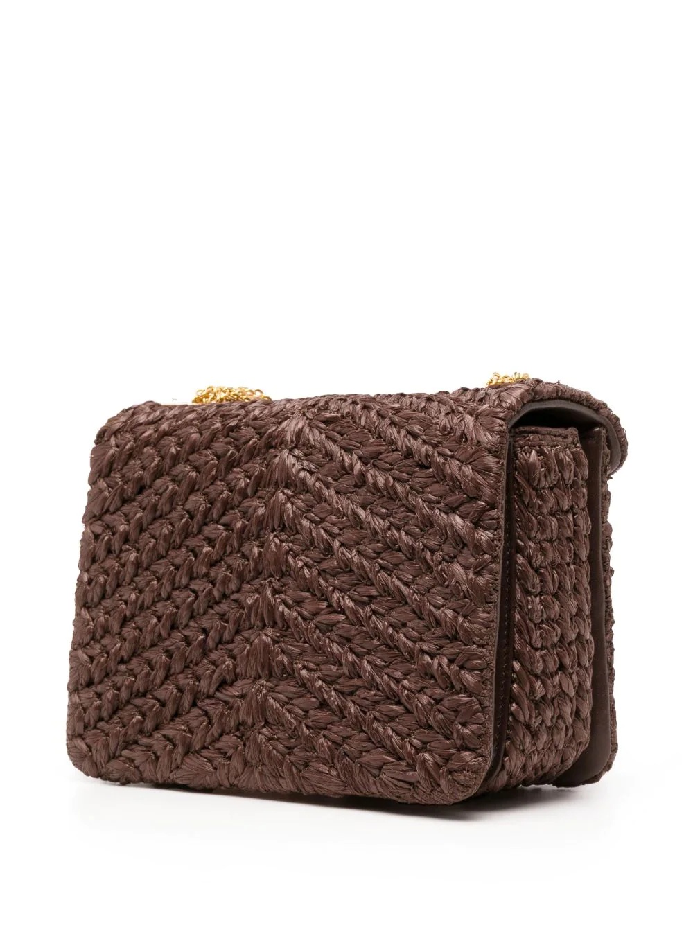 One Stud woven shoulder bag - 4