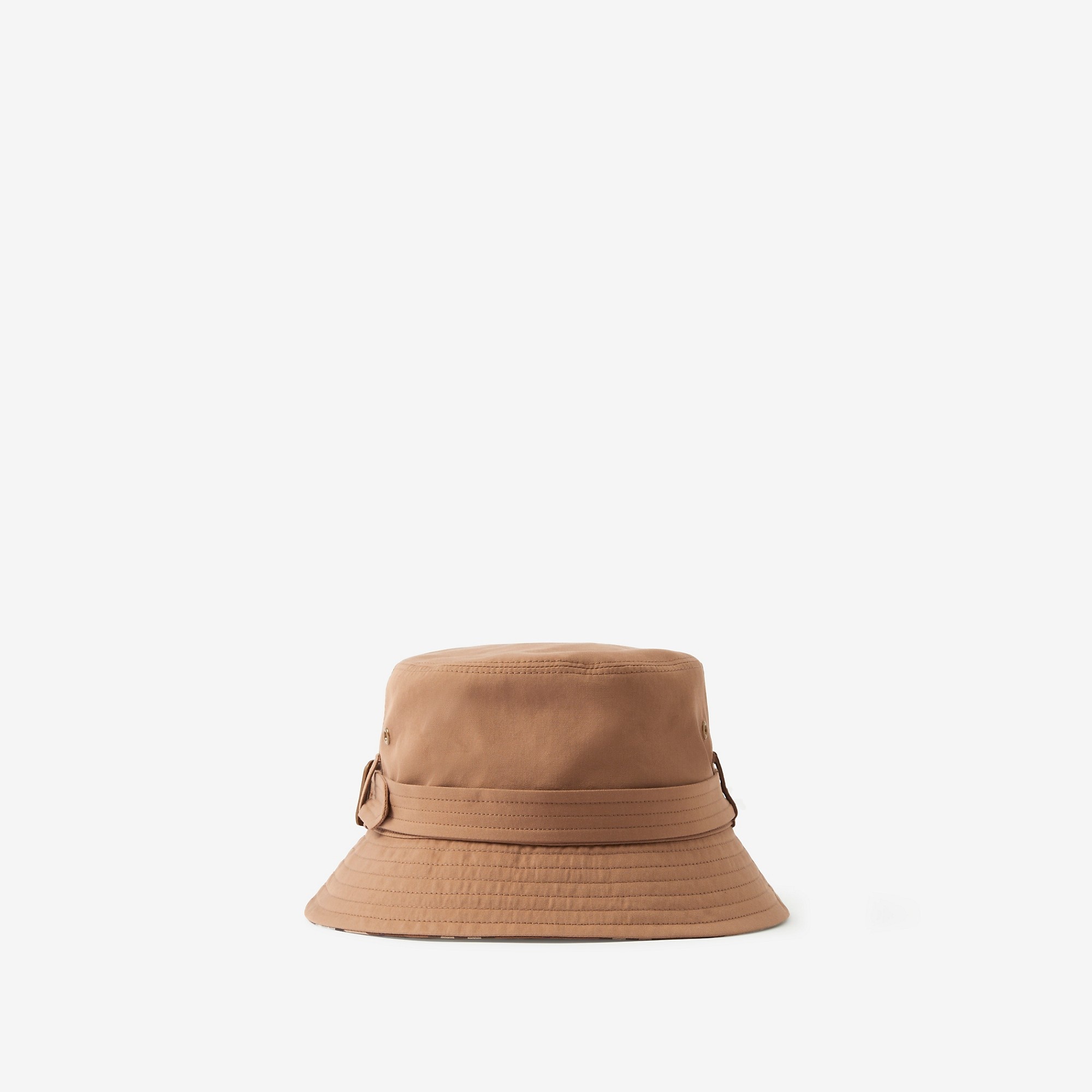 Cotton Gabardine Belted Bucket Hat - 5
